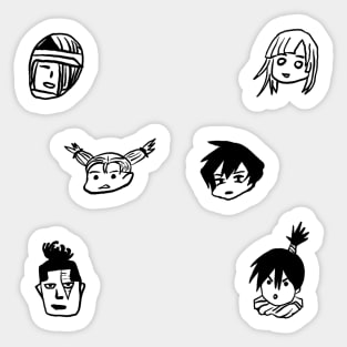 Kyoto Sorcerer Student Icons Sticker